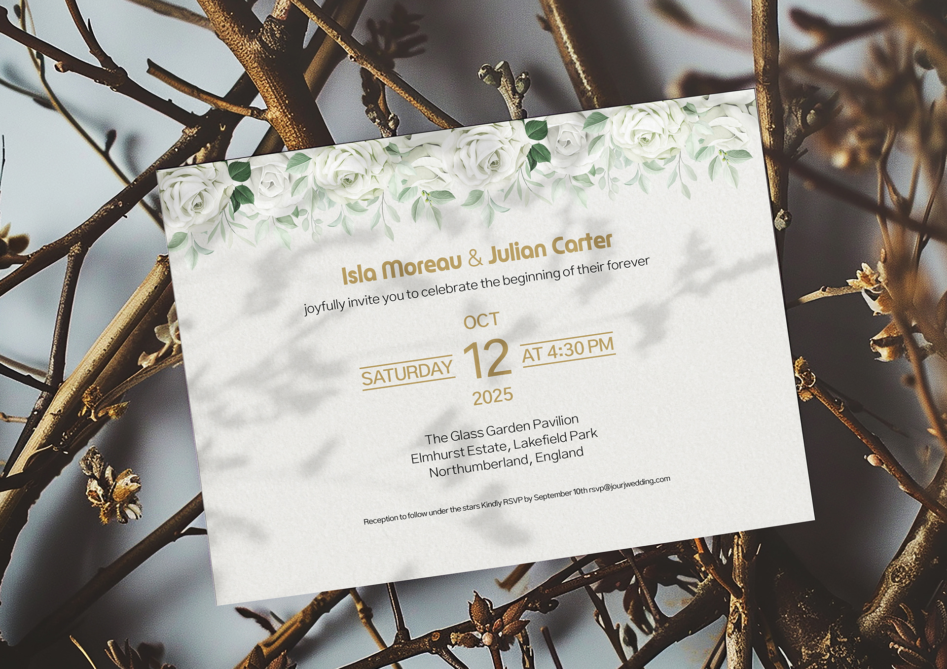 Typographie et palette de couleurs Jour J